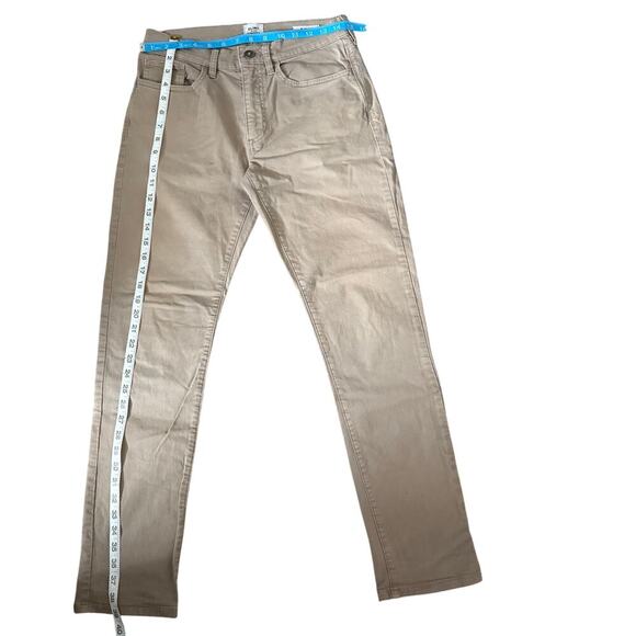 Flint and Tinder slim fit khaki chinos 29x30 mens classic neutral pants - Picture 3 of 6